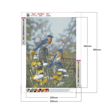 Blue Bird | Diamond Painting