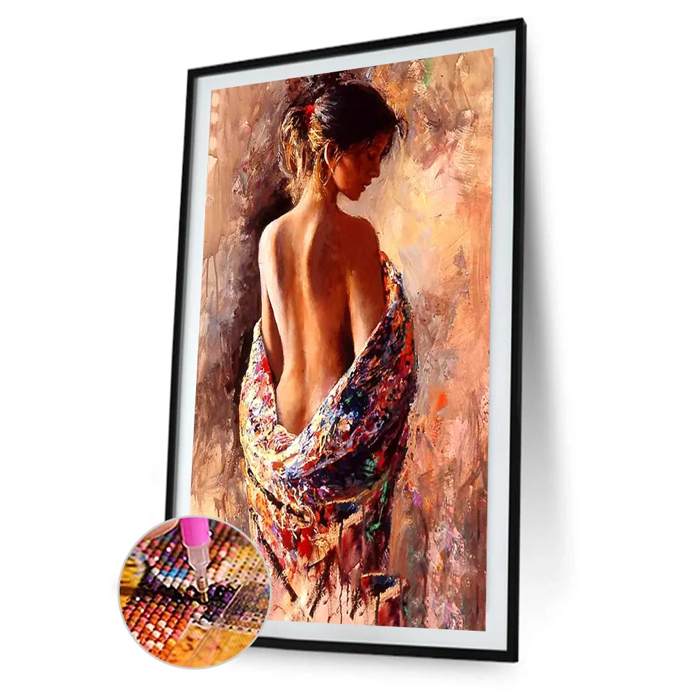 Beautiful Girl | Diamond Painting