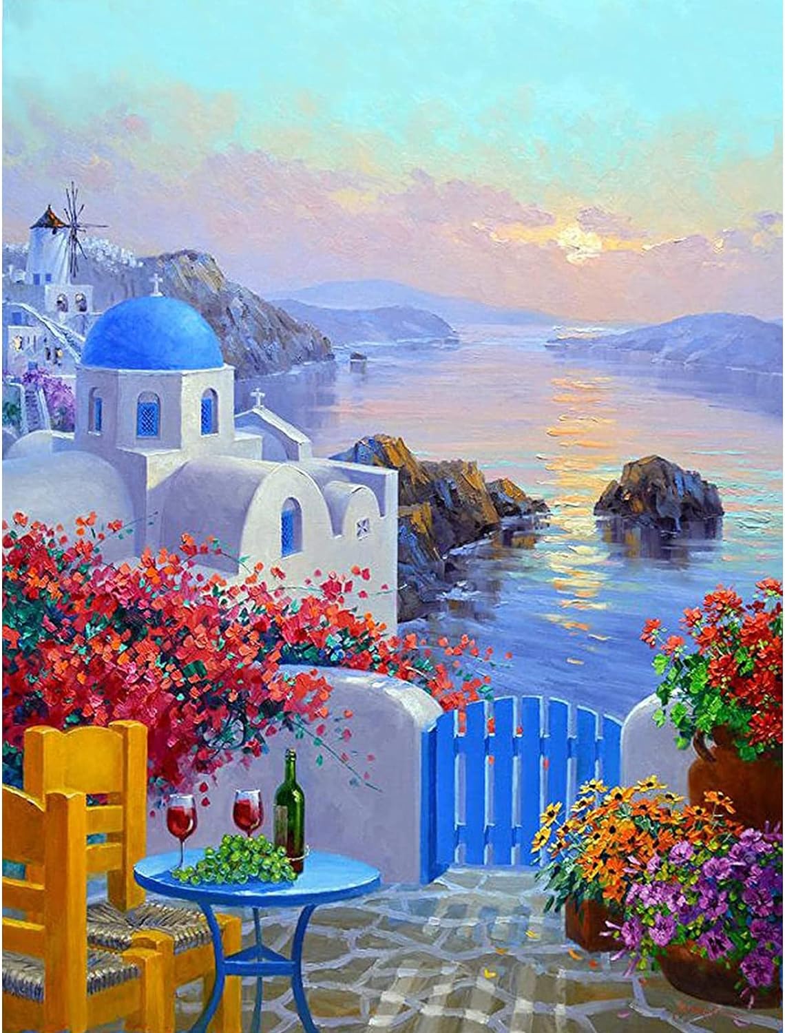 Santorini | Diamond Painting