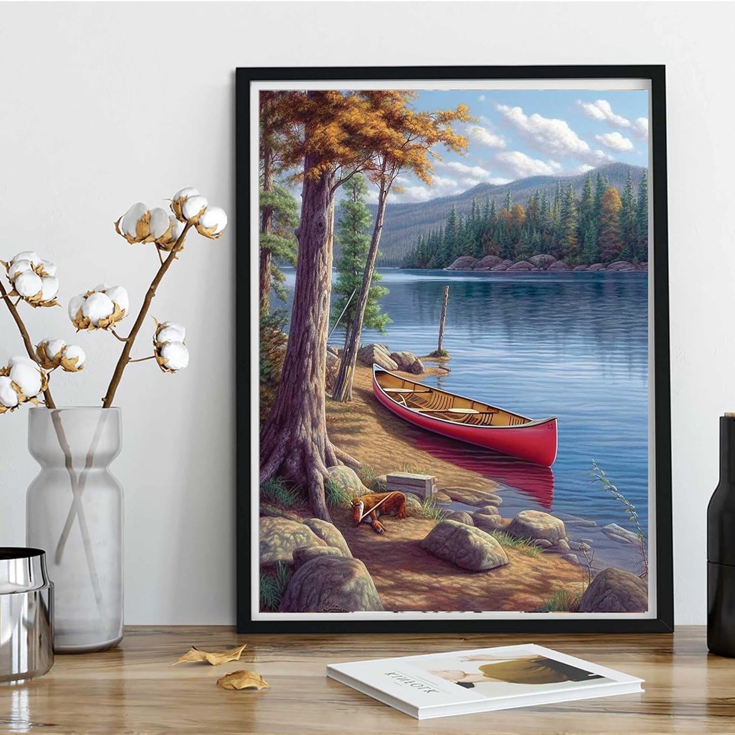 Boat On The Lake | Diamond Painting