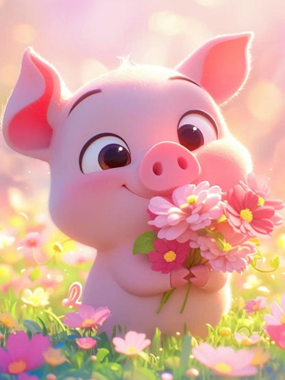 Pig | Diamond Painting