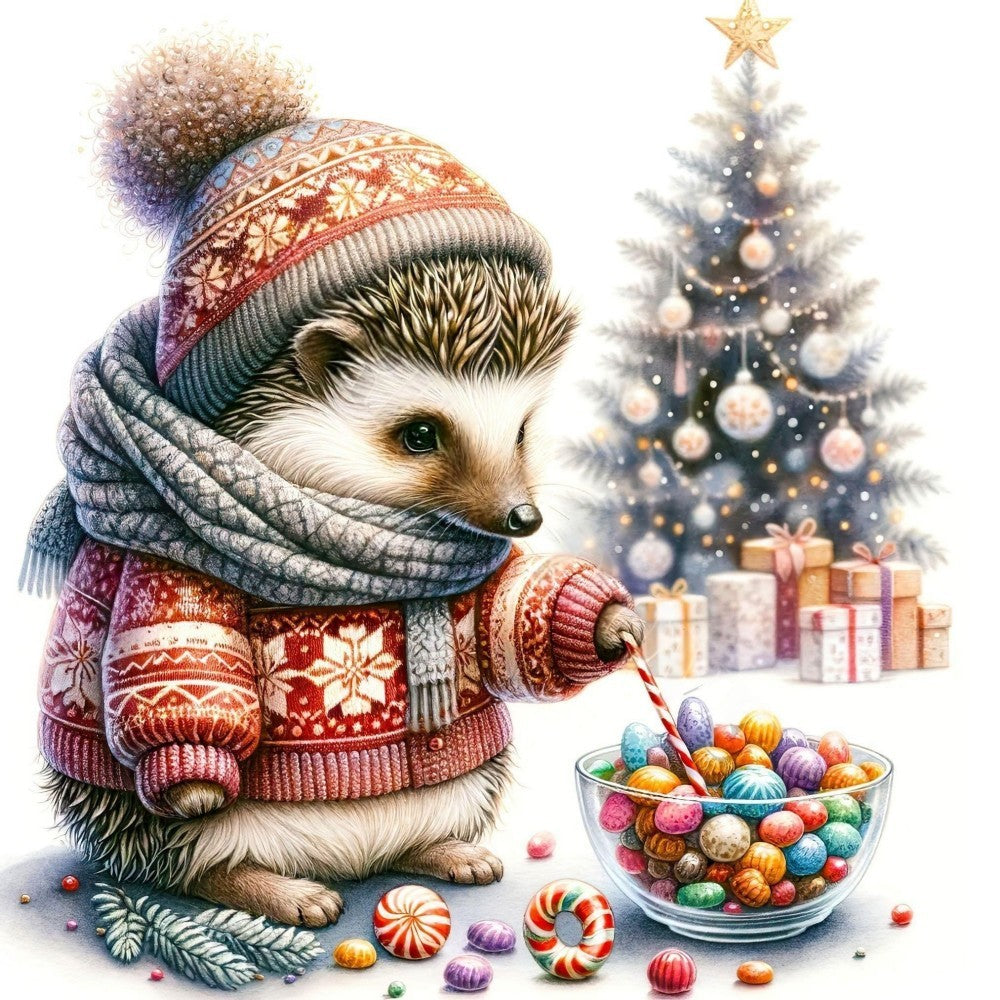 Hedgehog | Diamond Painting