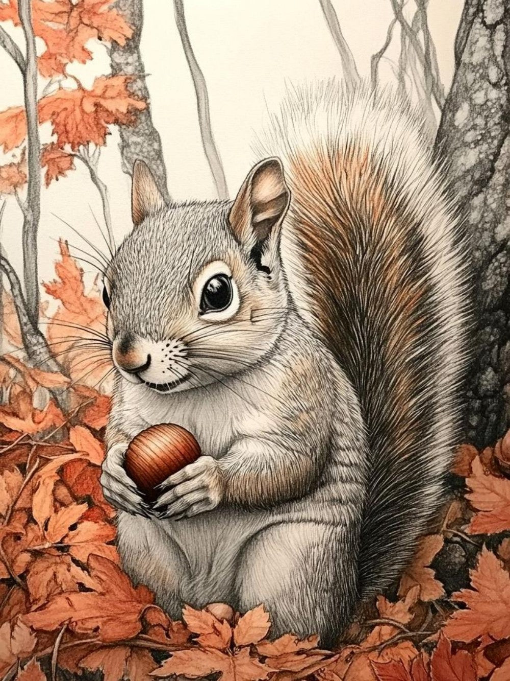 Squirrel | Diamond Painting