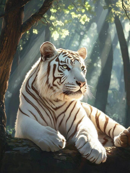 White Tiger | Diamond Painting