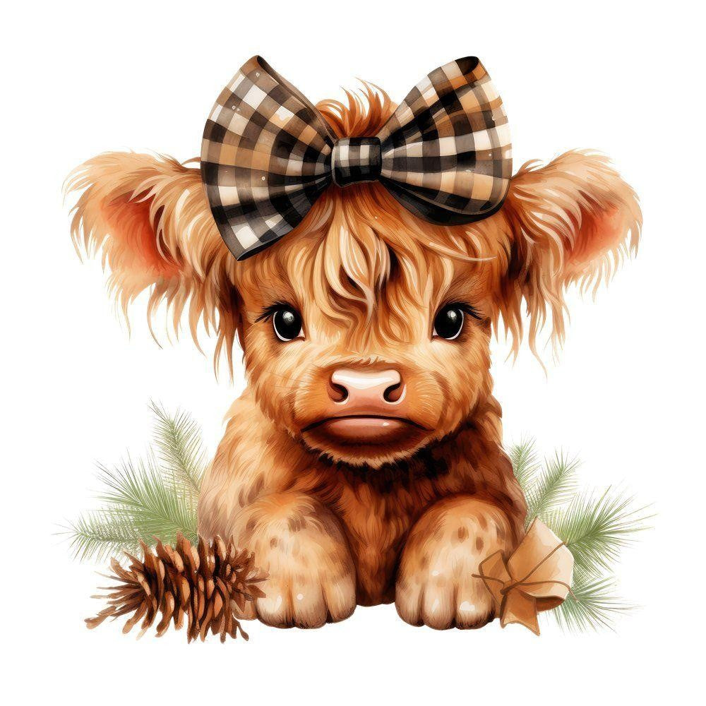 Highland Cow | Diamond Painting
