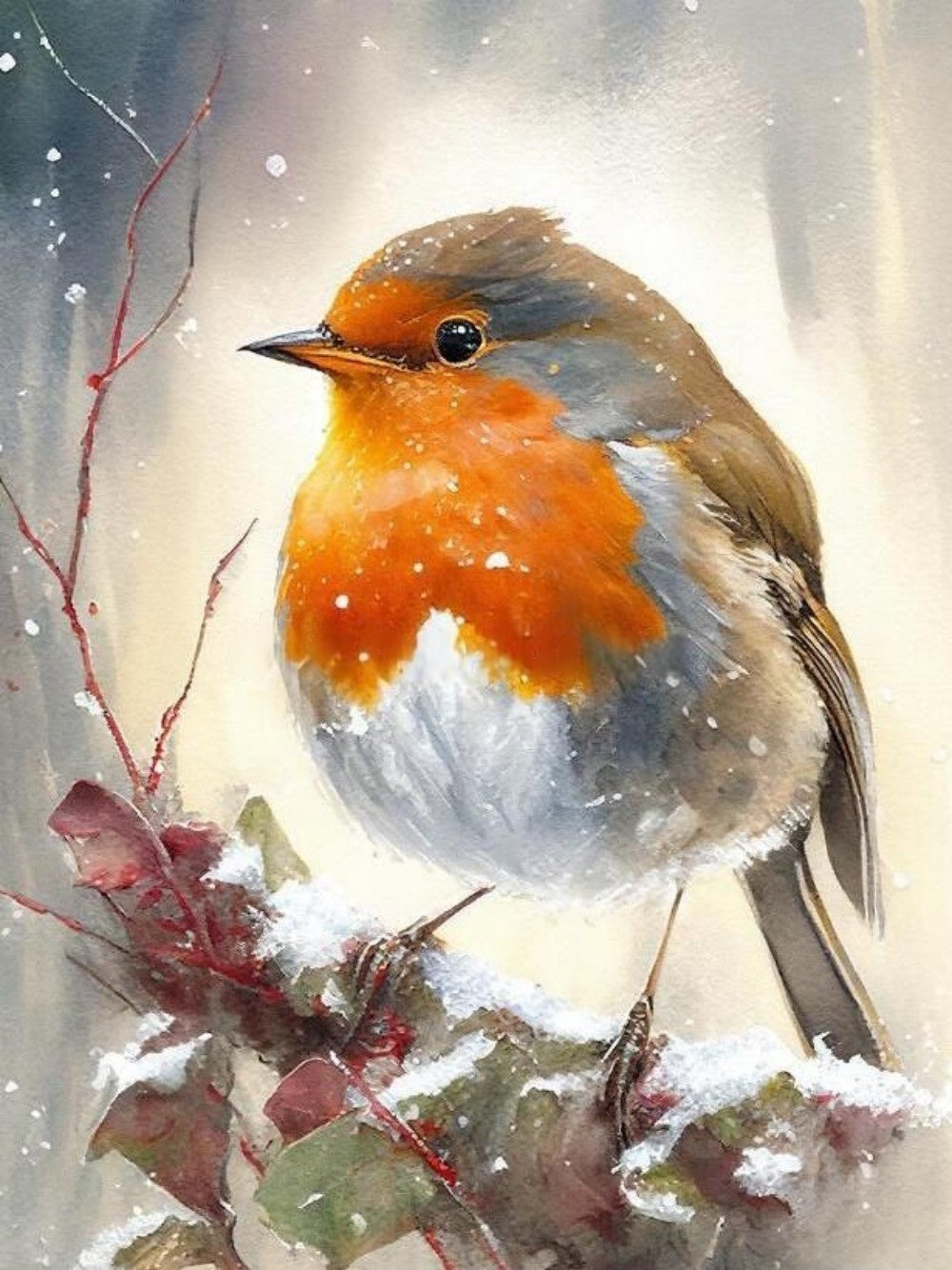 Robin Bird | Diamond Painting