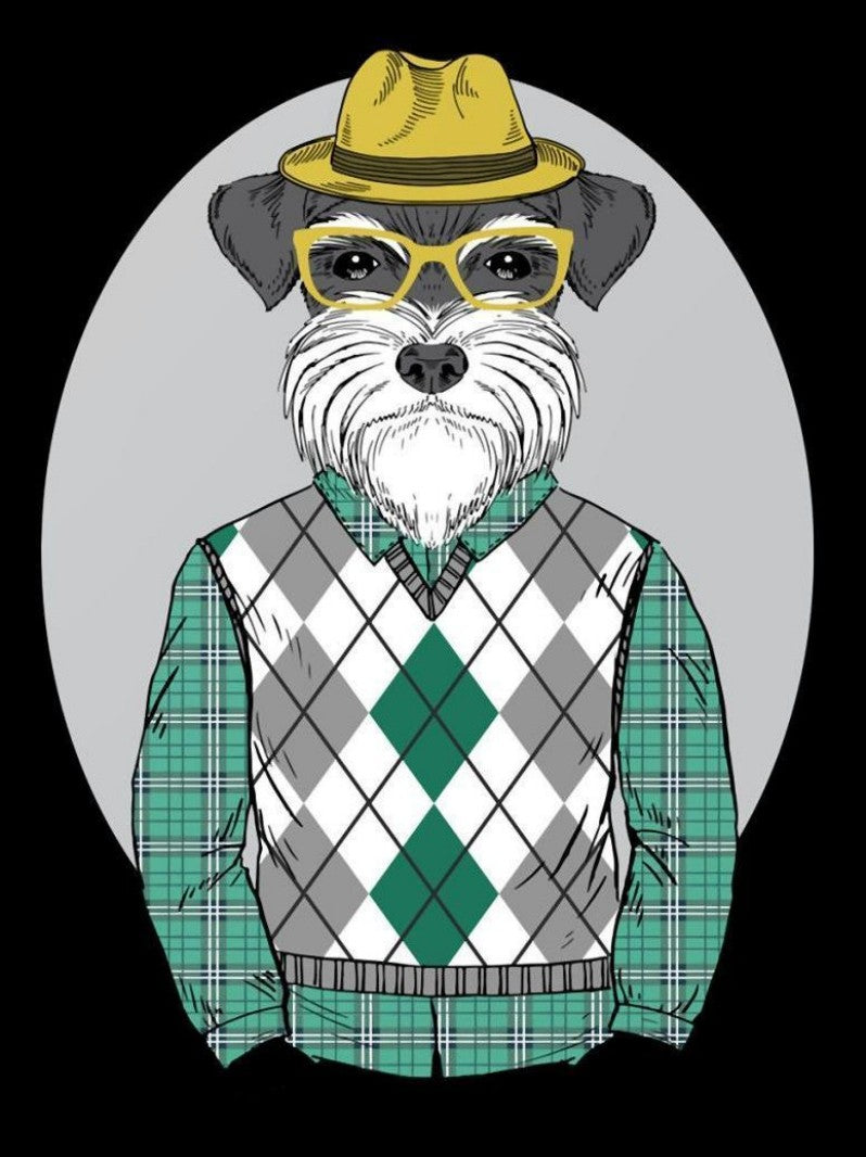 Dog Schnauzer | Diamond Painting