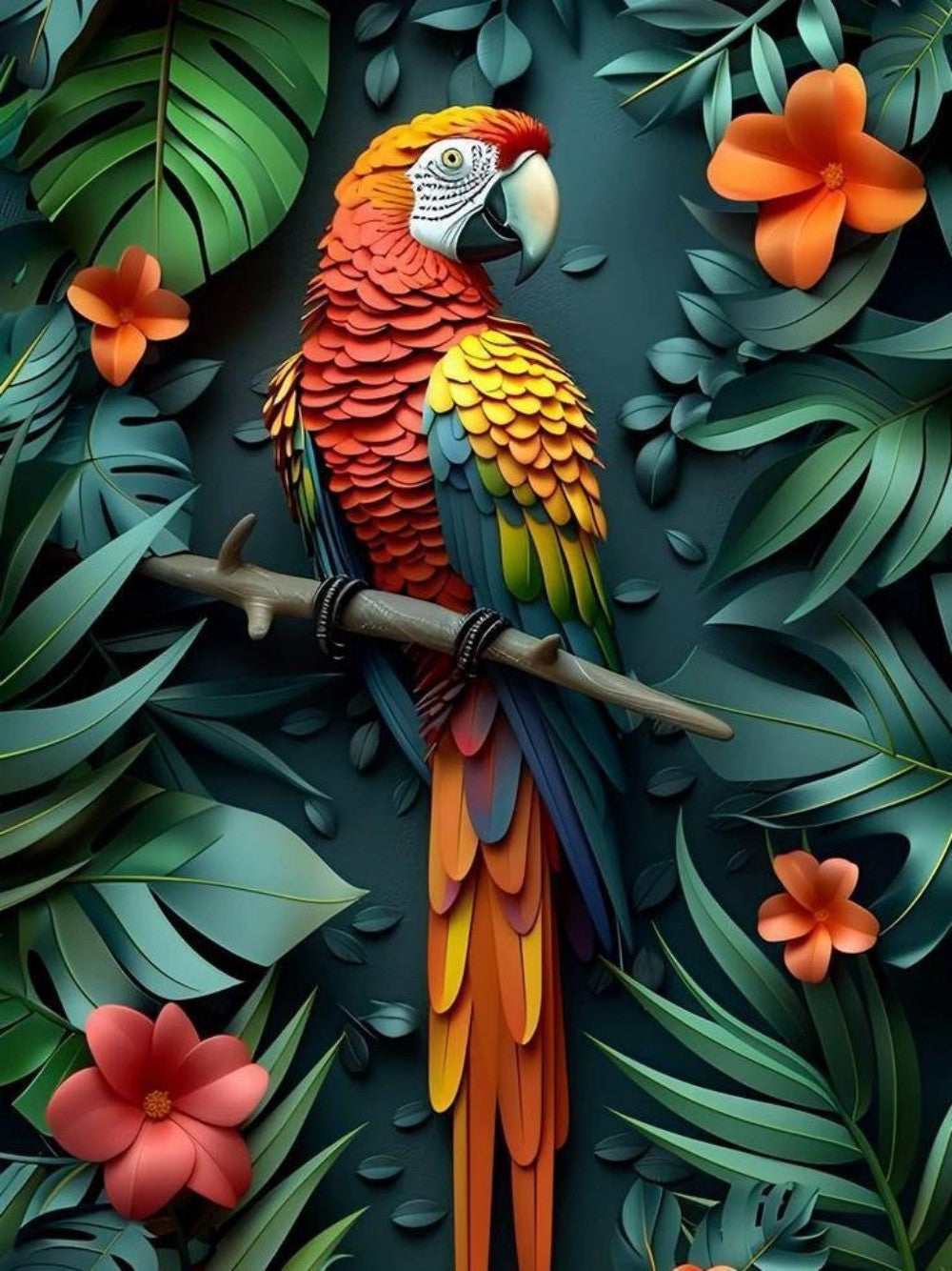 Macaw | Diamond Painting