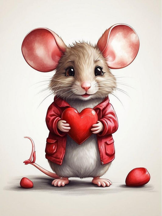 Mouse Rat | Diamond Painting