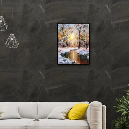 Snow Covered Forests | Diamond Painting