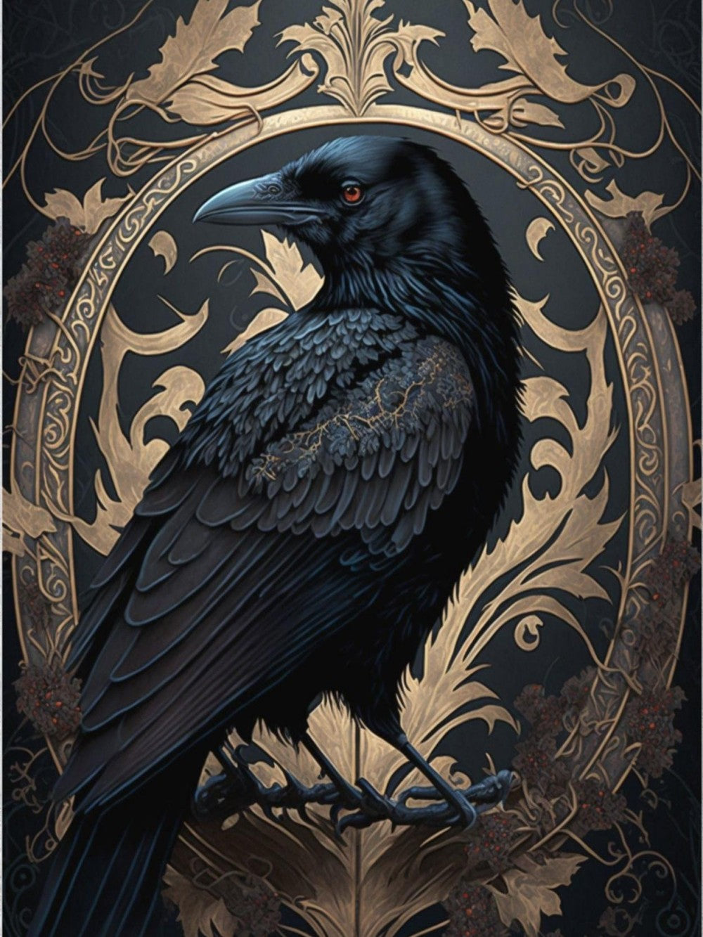 Crow | Diamond Painting