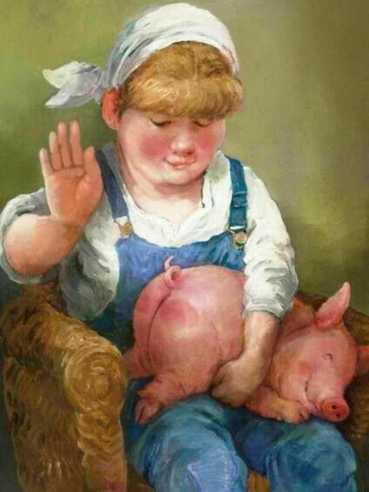 Pig | Diamond Painting