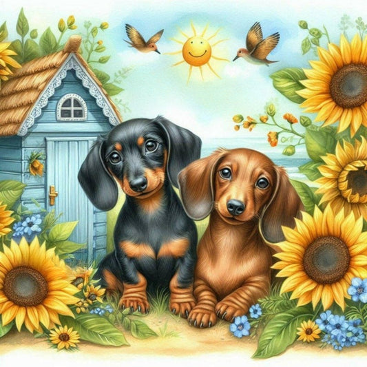 Dachshund Dog | Diamond Painting