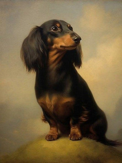 Dachshund Dog | Diamond Painting