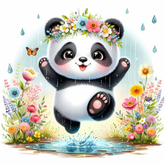 Panda | Diamond Painting