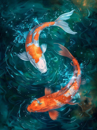 Koi Fish | Diamond Painting