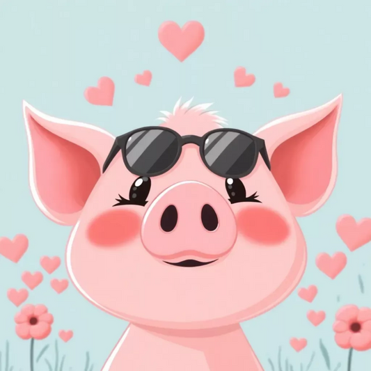 Pig | Diamond Painting