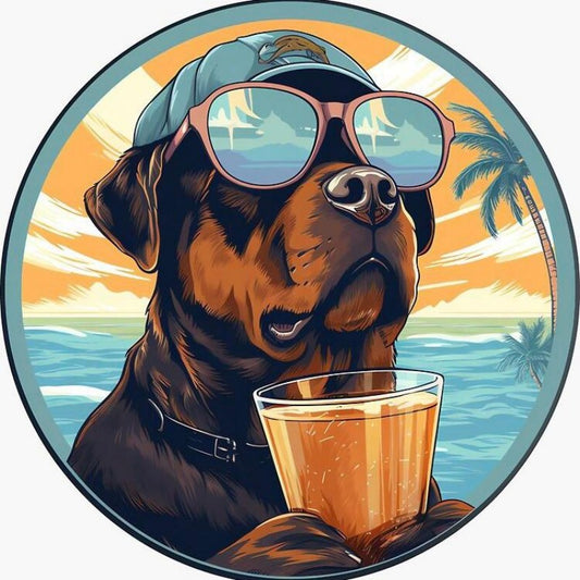 Rottweiler Dog | Diamond Painting