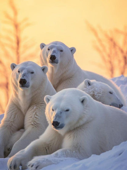 Polar Bear | Diamond Painting