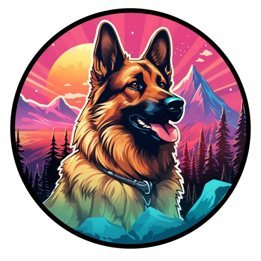 Dog German Shepherd | Diamond Painting