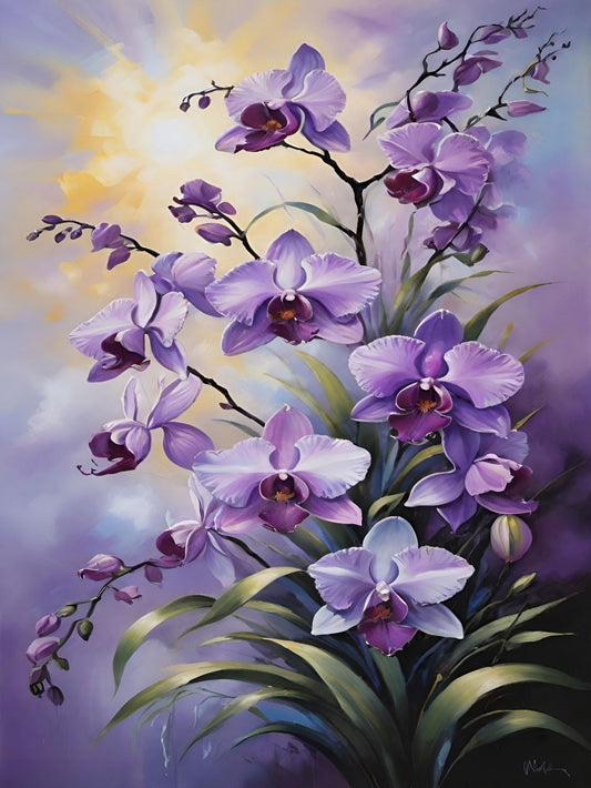 Orchids | Diamond Painting