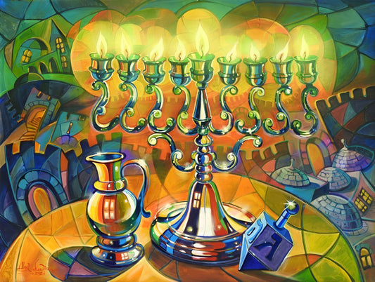 Jewish Hanukkah Judaica | Diamond Painting