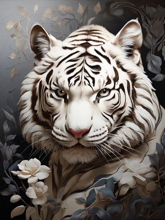 White Tiger | Diamond Painting