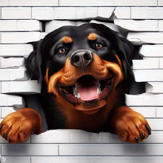 Rottweiler Dog | Diamond Painting