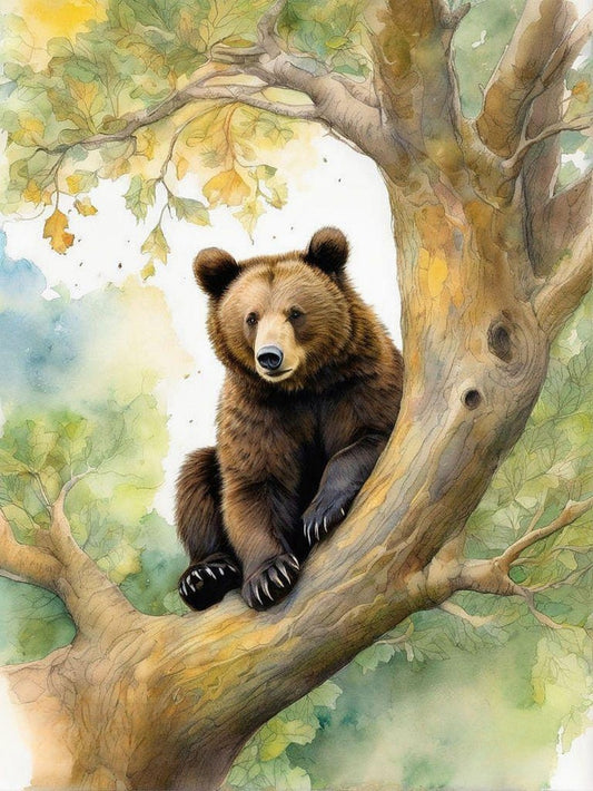 Brown Bear | Diamond Painting