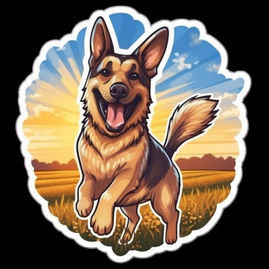 Dog German Shepherd | Diamond Painting