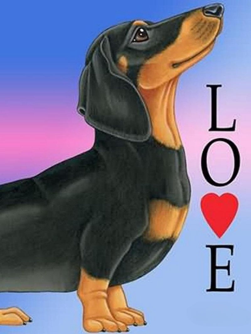 Dachshund Dog | Diamond Painting