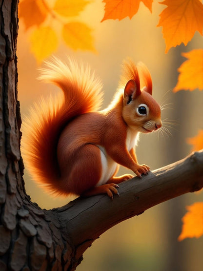 Squirrel | Diamond Painting