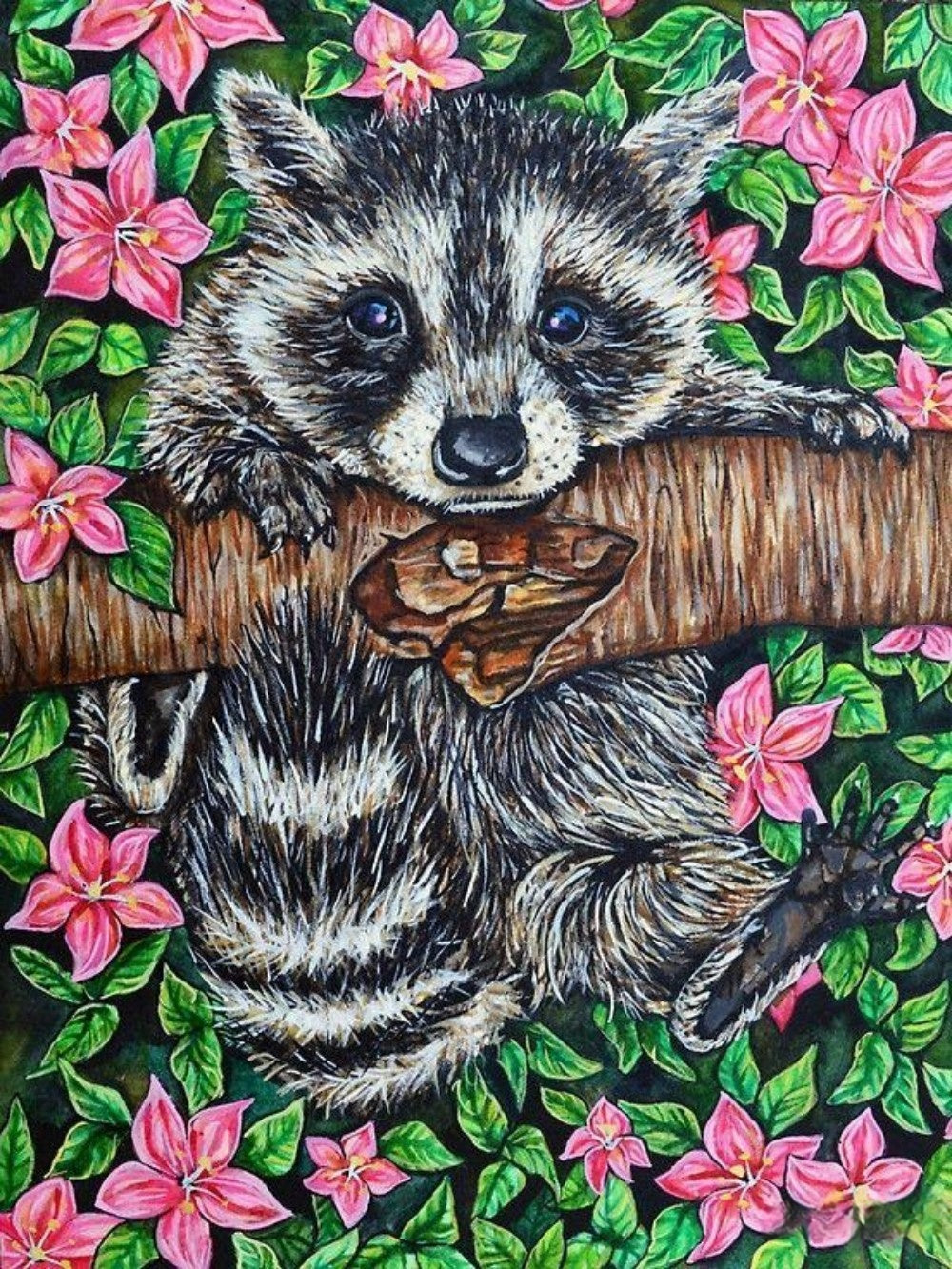 Raccoon | Diamond Painting