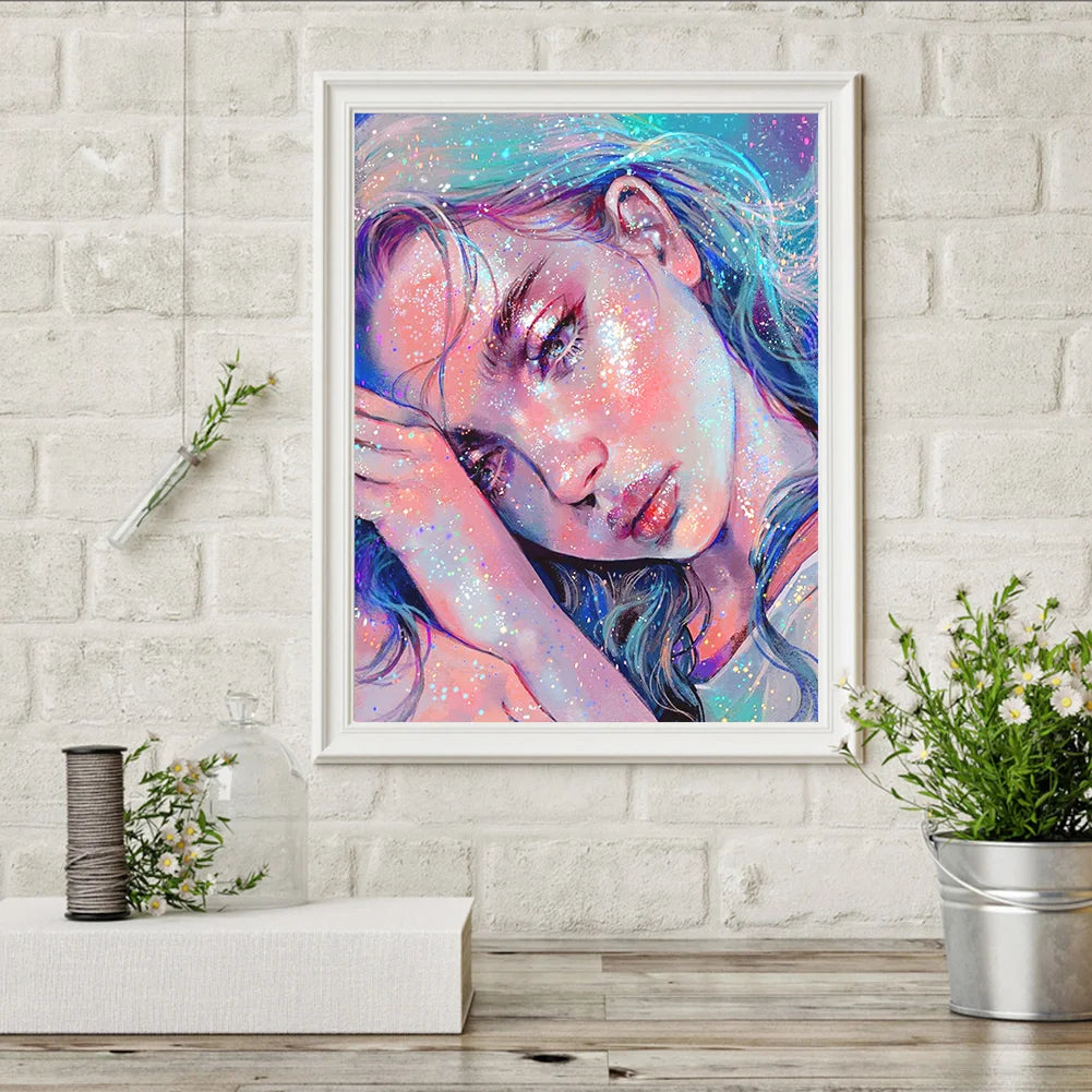 Beautiful Girl | Diamond Painting