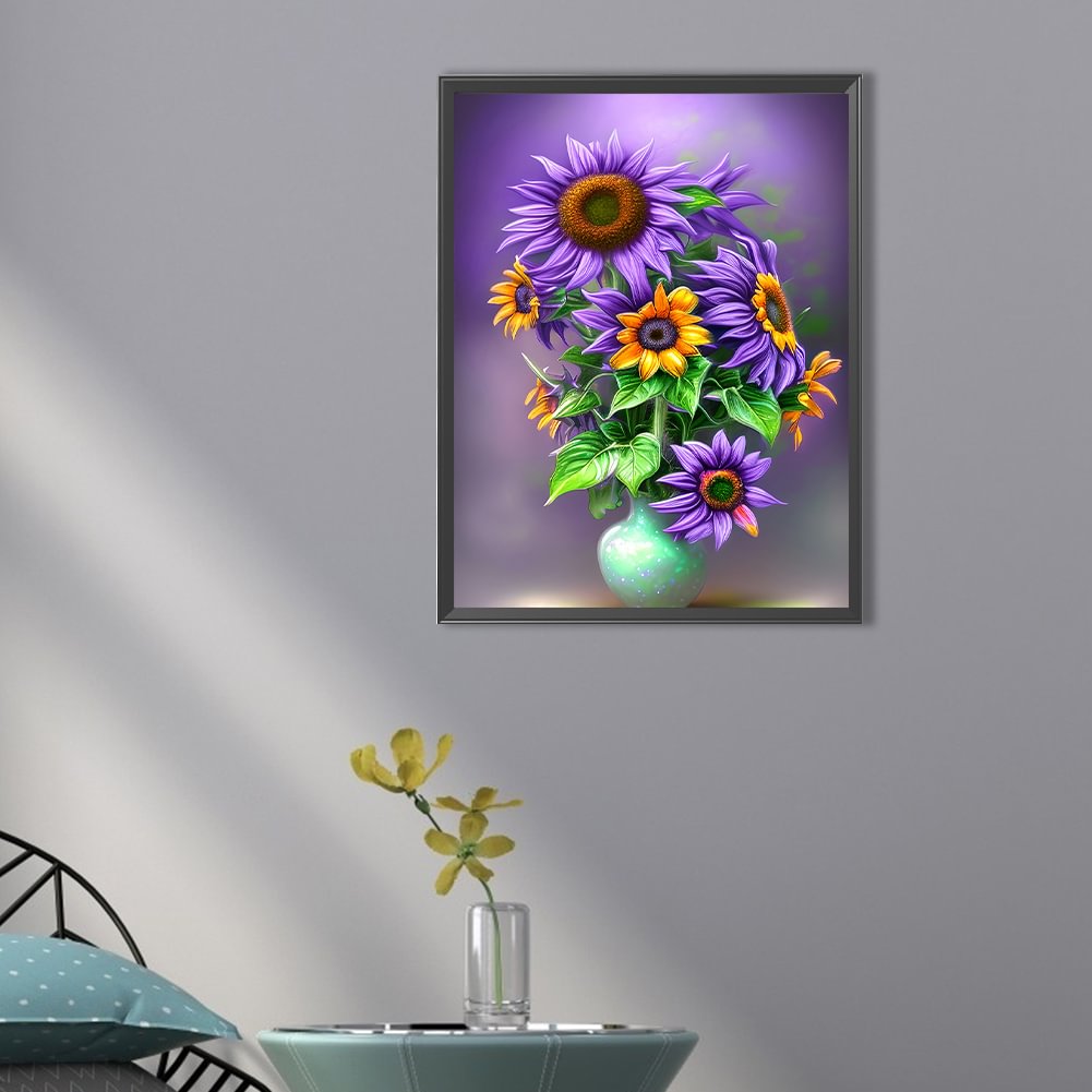 Flowers In The Vase | Diamond Painting