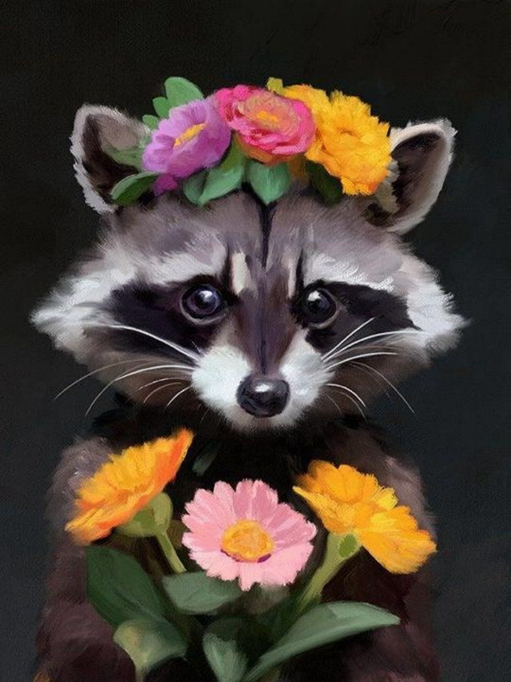 Raccoon | Diamond Painting