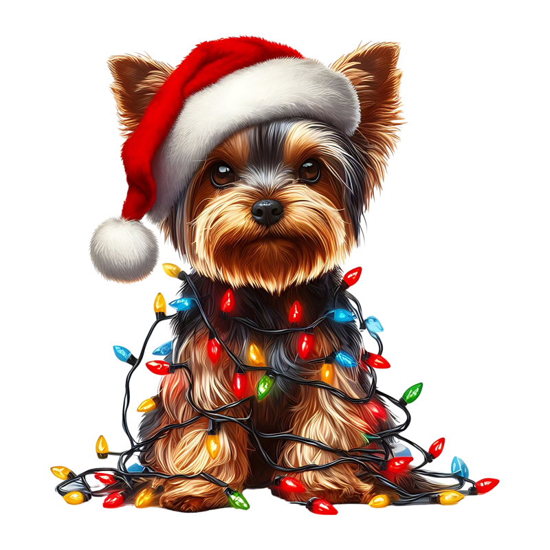 Christmas Dog | Diamond Painting