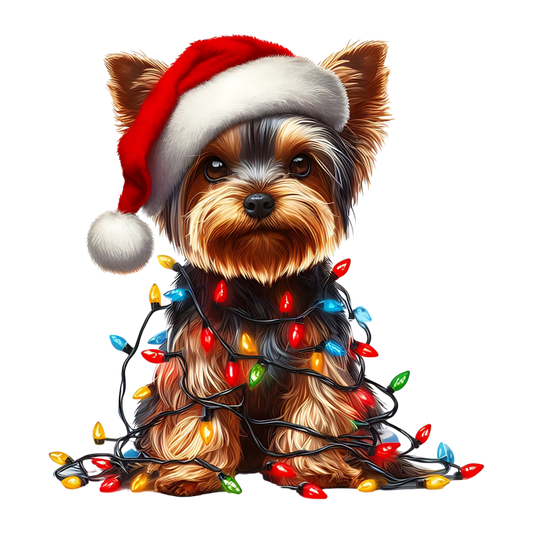 Christmas Dog | Diamond Painting