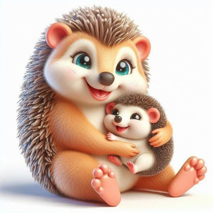 Hedgehog | Diamond Painting