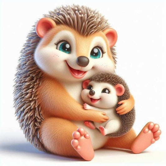 Hedgehog | Diamond Painting