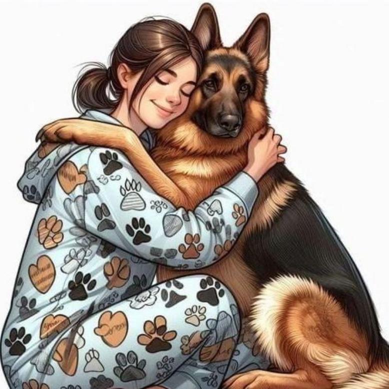 Dog German Shepherd | Diamond Painting