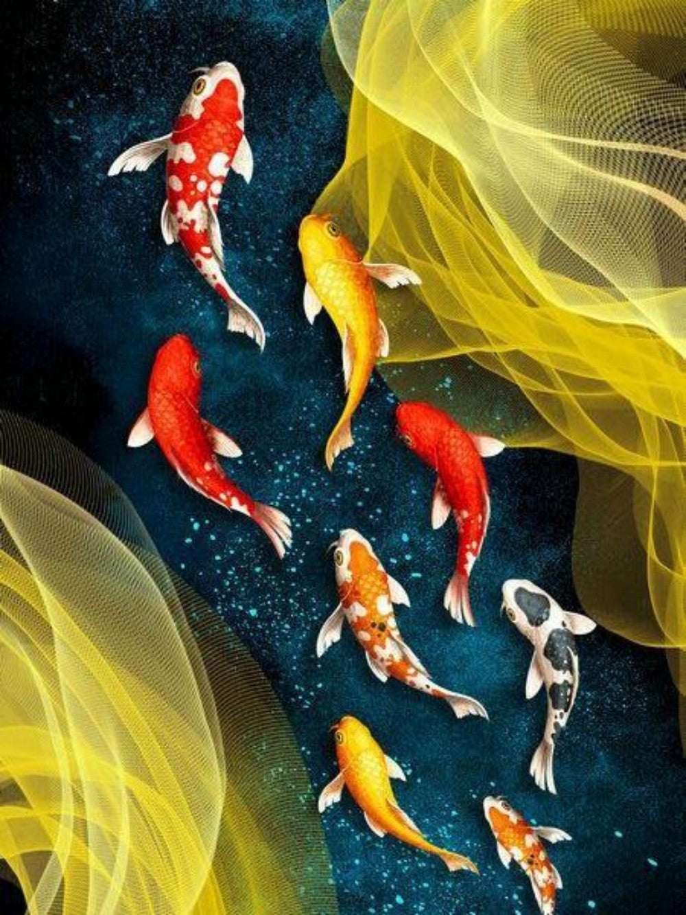 Koi Fish | Diamond Painting