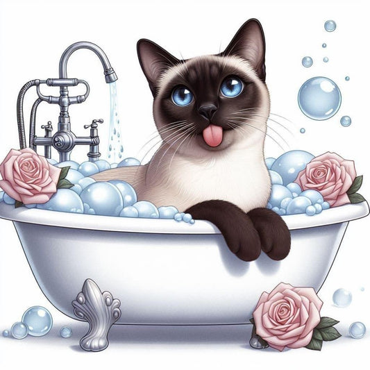 Siamese Cat | Diamond Painting