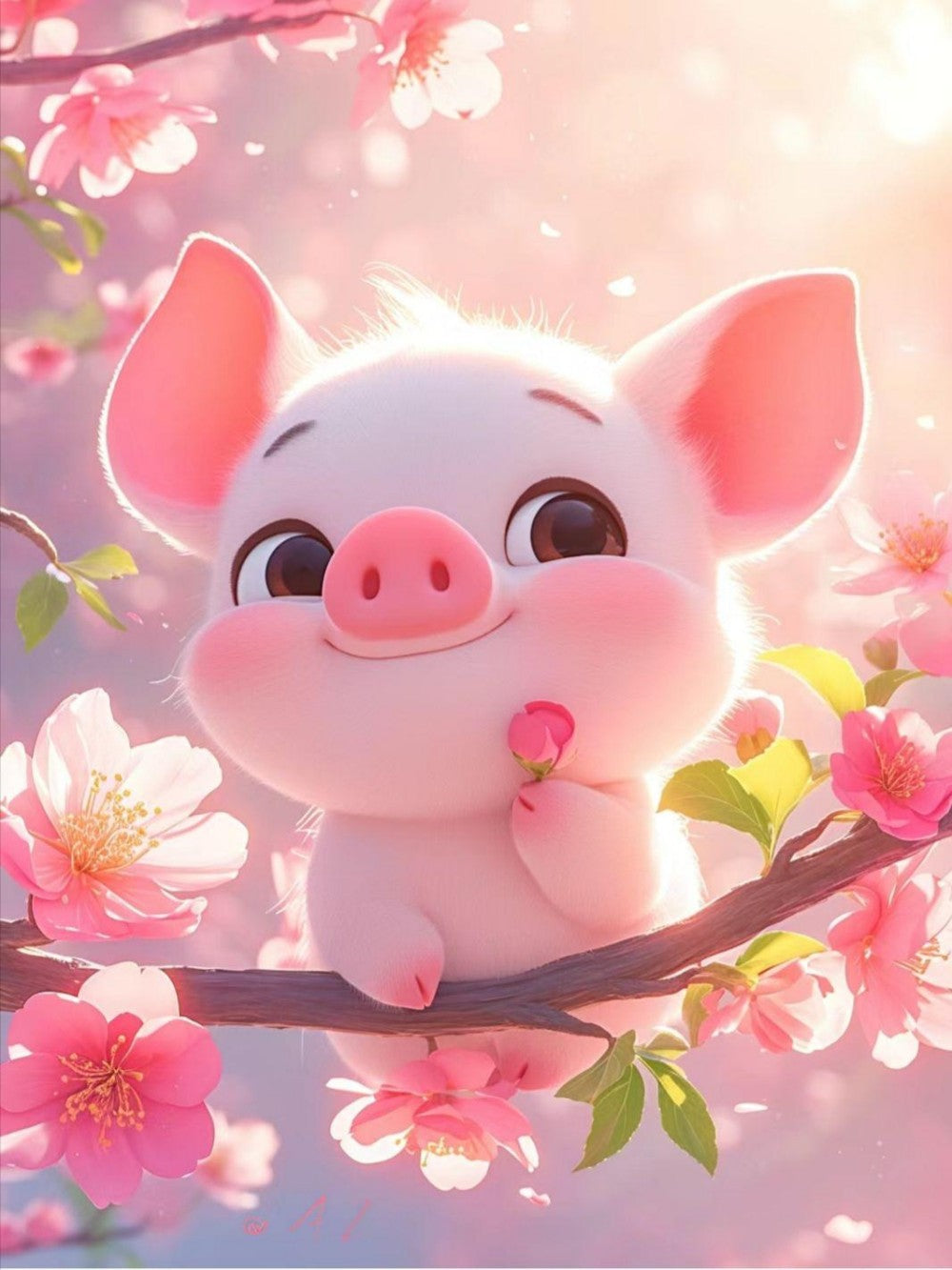 Pig | Diamond Painting