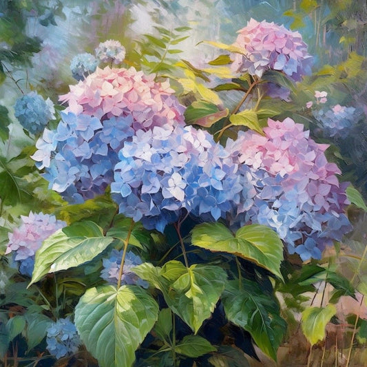 Hydrangea | Diamond Painting
