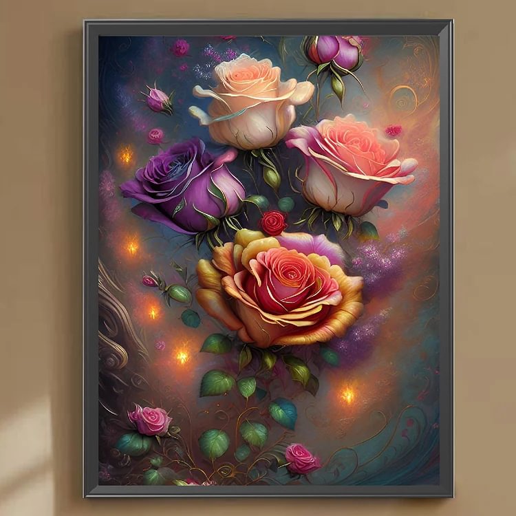 Colorful Flower | Diamond Painting