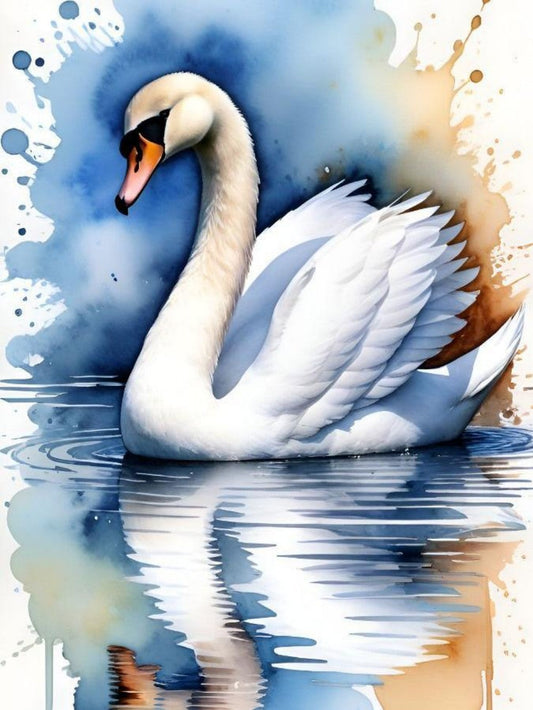 Swan | Cross Stitch Embroidery