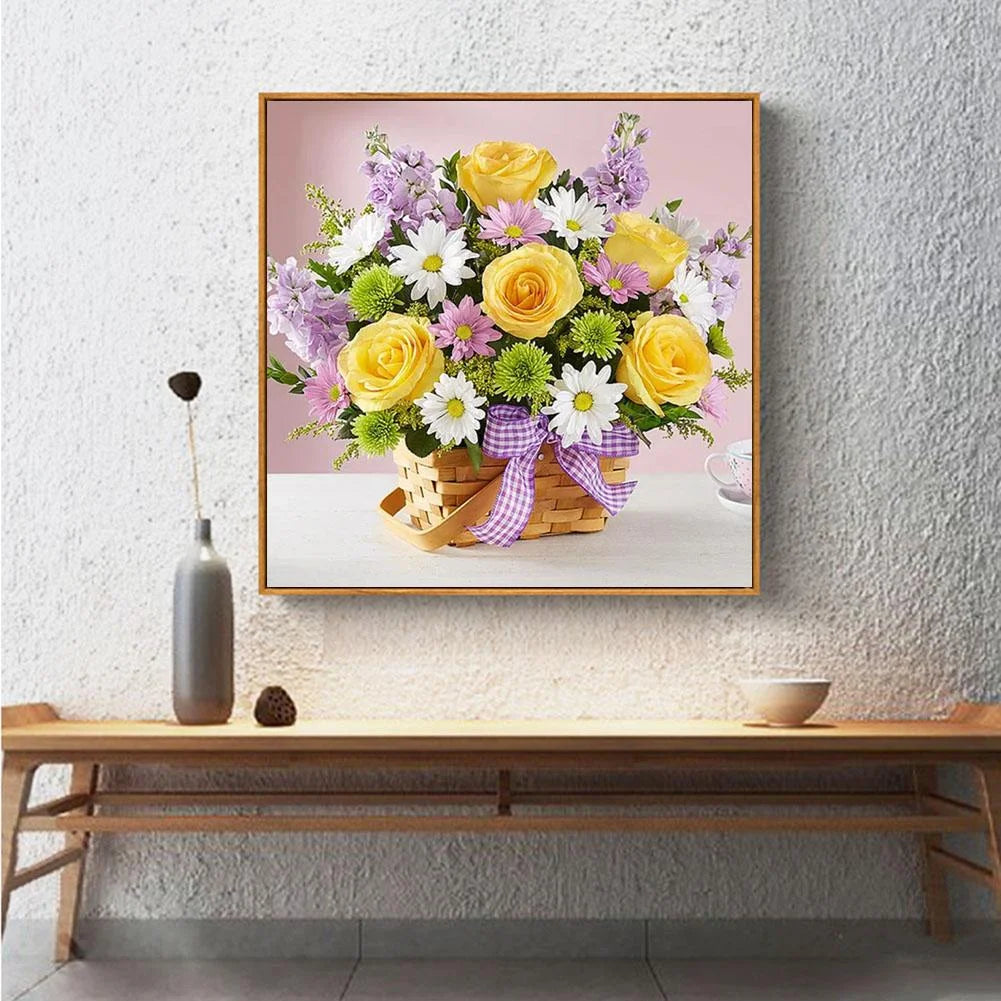 Yellow Flower | Diamond Painting