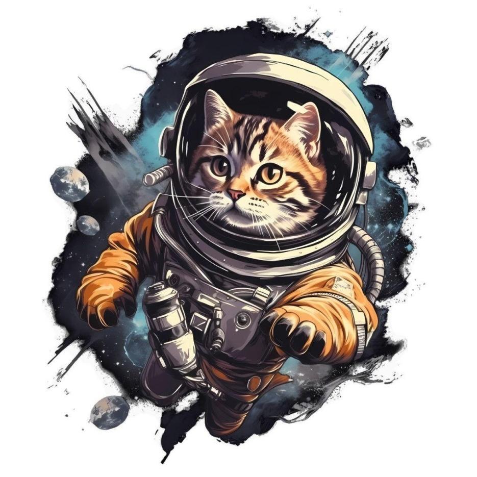 Cats in Space | Diamond Painting