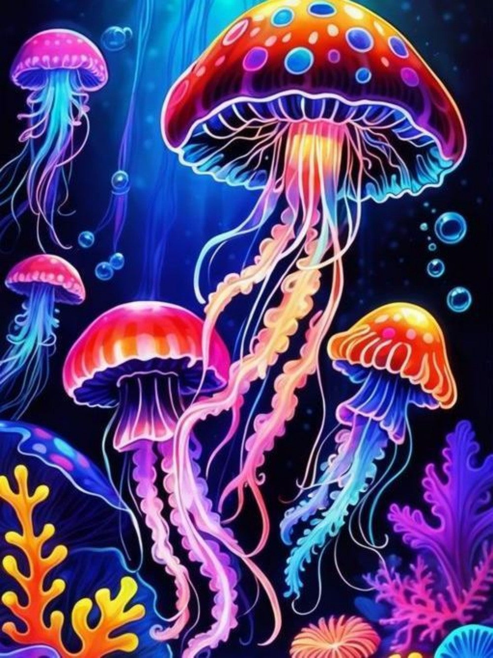 Jellyfish | Diamond Painting